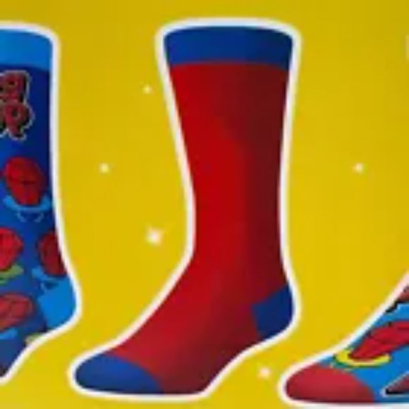 Ring Pop Lollipop Crew Socks 3 Pairs - Picture 5 of 7